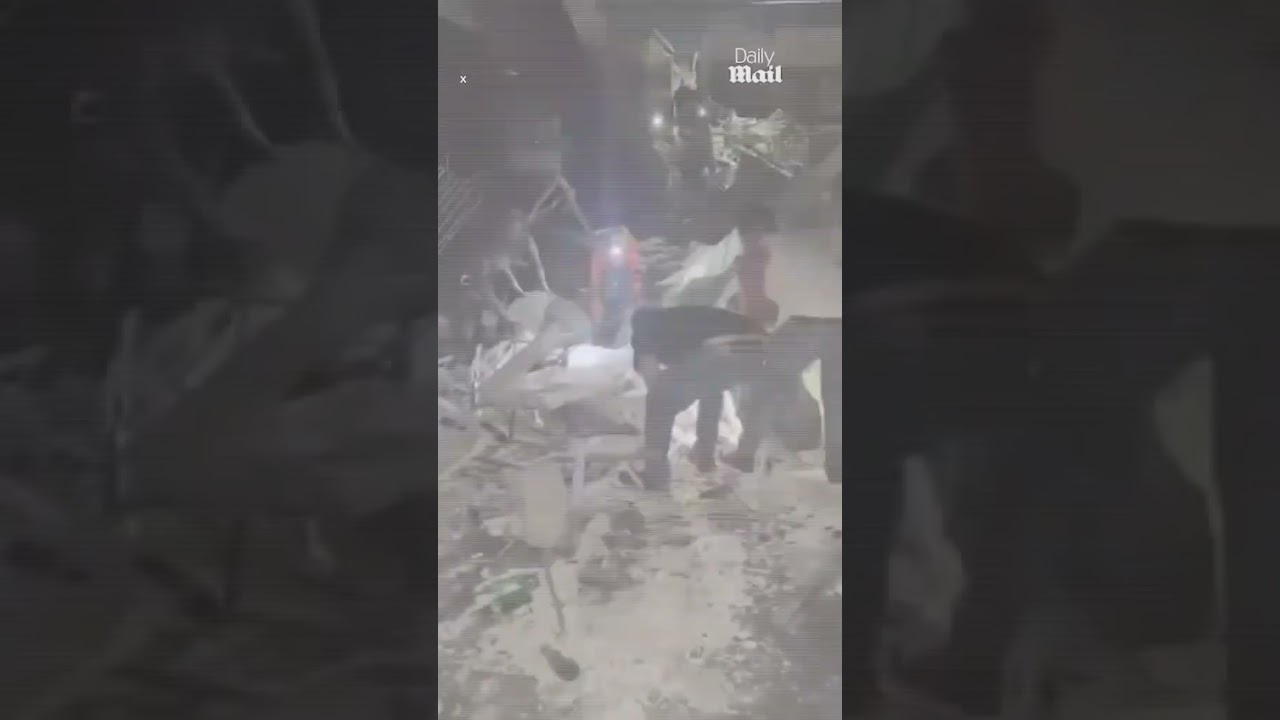 Horrifying moment nightclub ceiling collapses in Dominican Republic