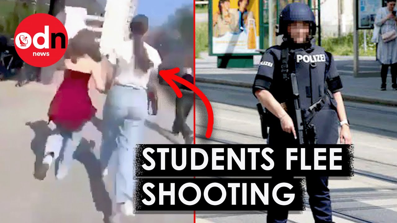 Horrifying Moment of Mass Shooting at School in Graz, Austria