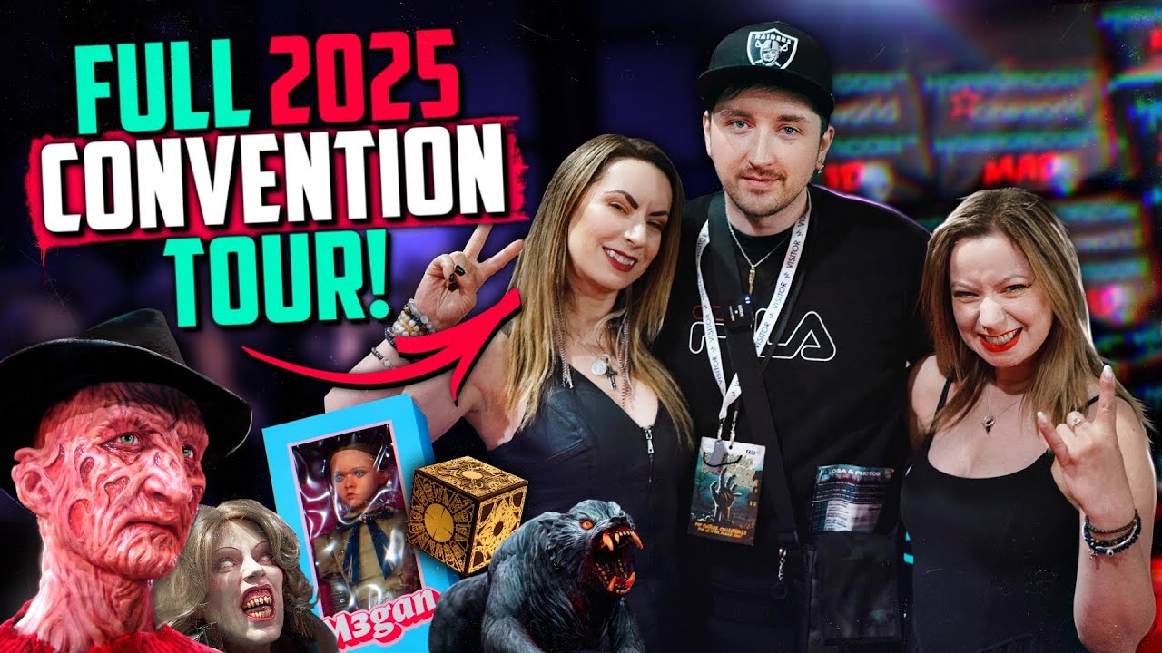 HorrorCon UK 2025 EXCLUSIVE! Making Horror Sculptures, Guest Interviews, Toys, Backstage & More!!