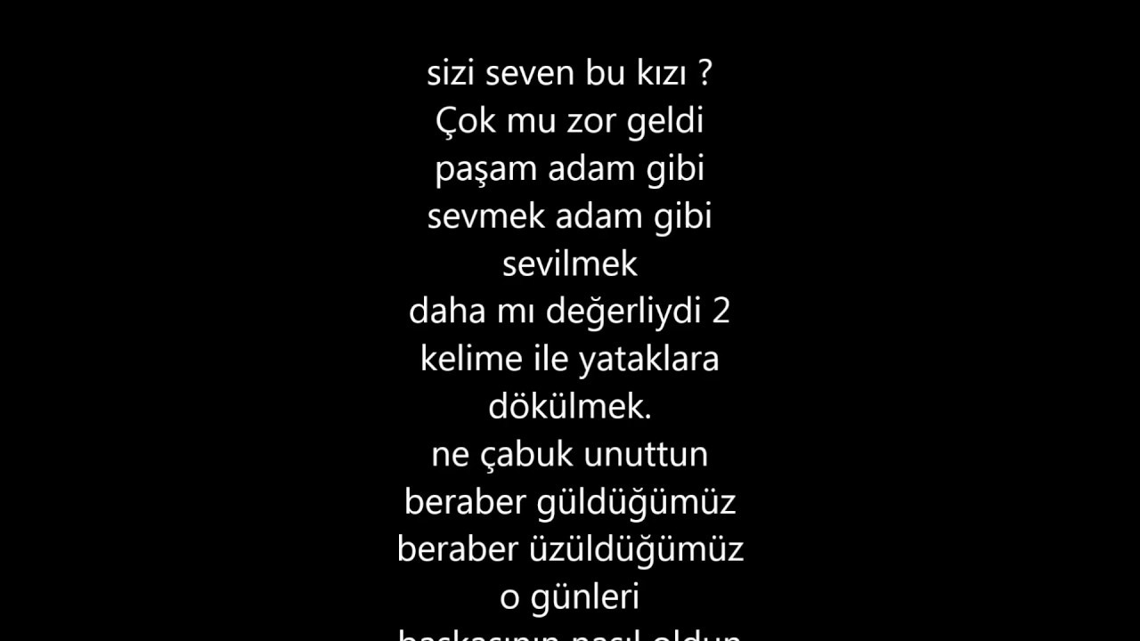 HOSCAKAL ; KIZIN SESE DIKKAT ! LYRICS ; SÖZLERI