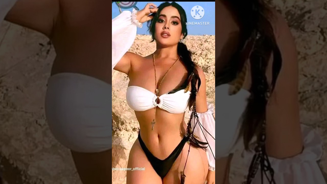 Hot 🔥 Bollywood actress Jhanvi Kapoor 🍑 bikini body photo collection #bollywood #jhanvikapoor