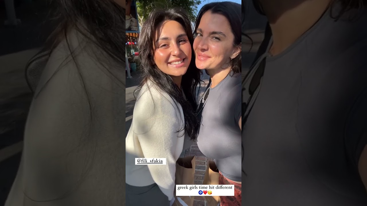 hot actress fili sfakia  looks sexy in bold dress #viral #navel #bikini #oops #beach (1)