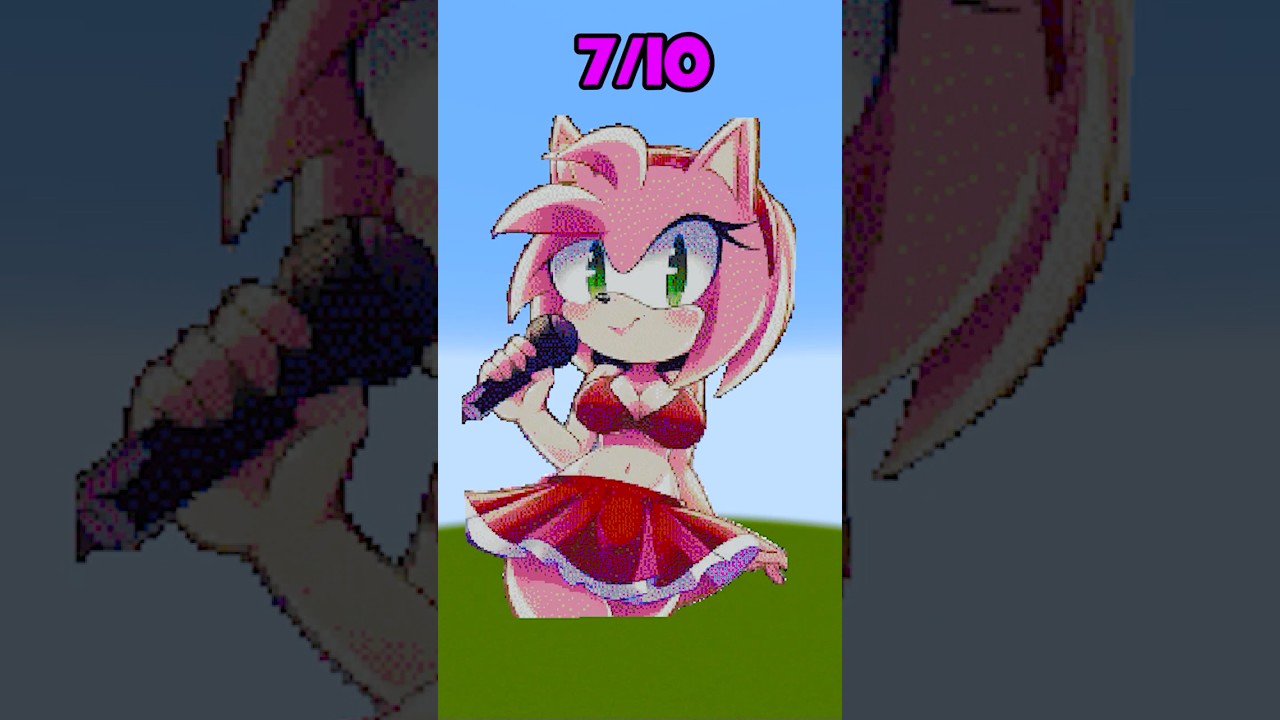 HOT Amy Rose at the END! 🥵😍🥵 #shorts