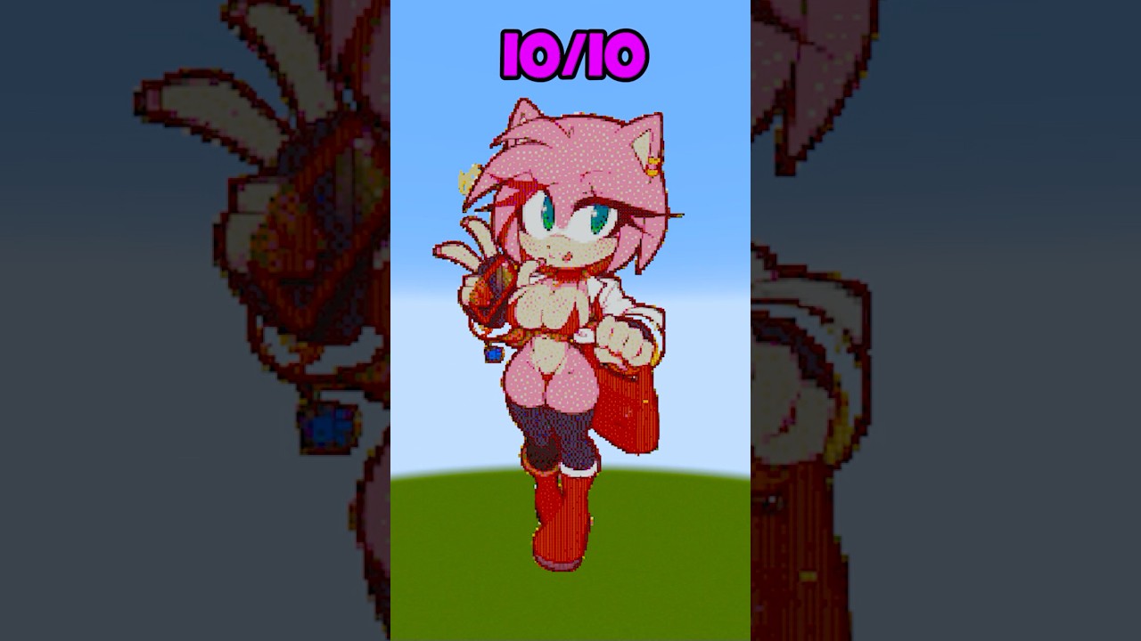 HOT Amy Rose At The END! 🥵🥵 #shorts