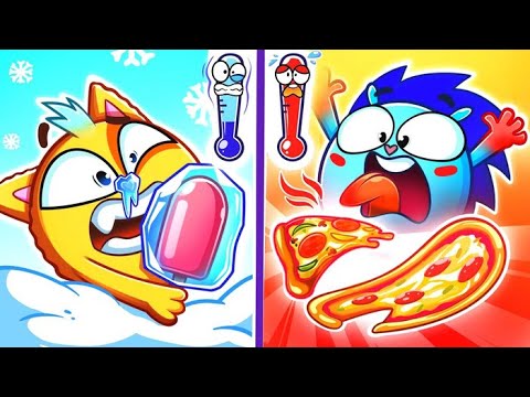 Hot and Cold Song 🔥❄️ | + More Funny Kids Songs 😻🐨🐰🦁 And Nursery Rhymes by Baby Zoo