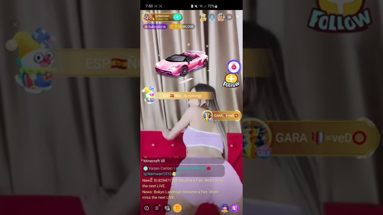 Hot and Sexy Namwan Live in Bigo