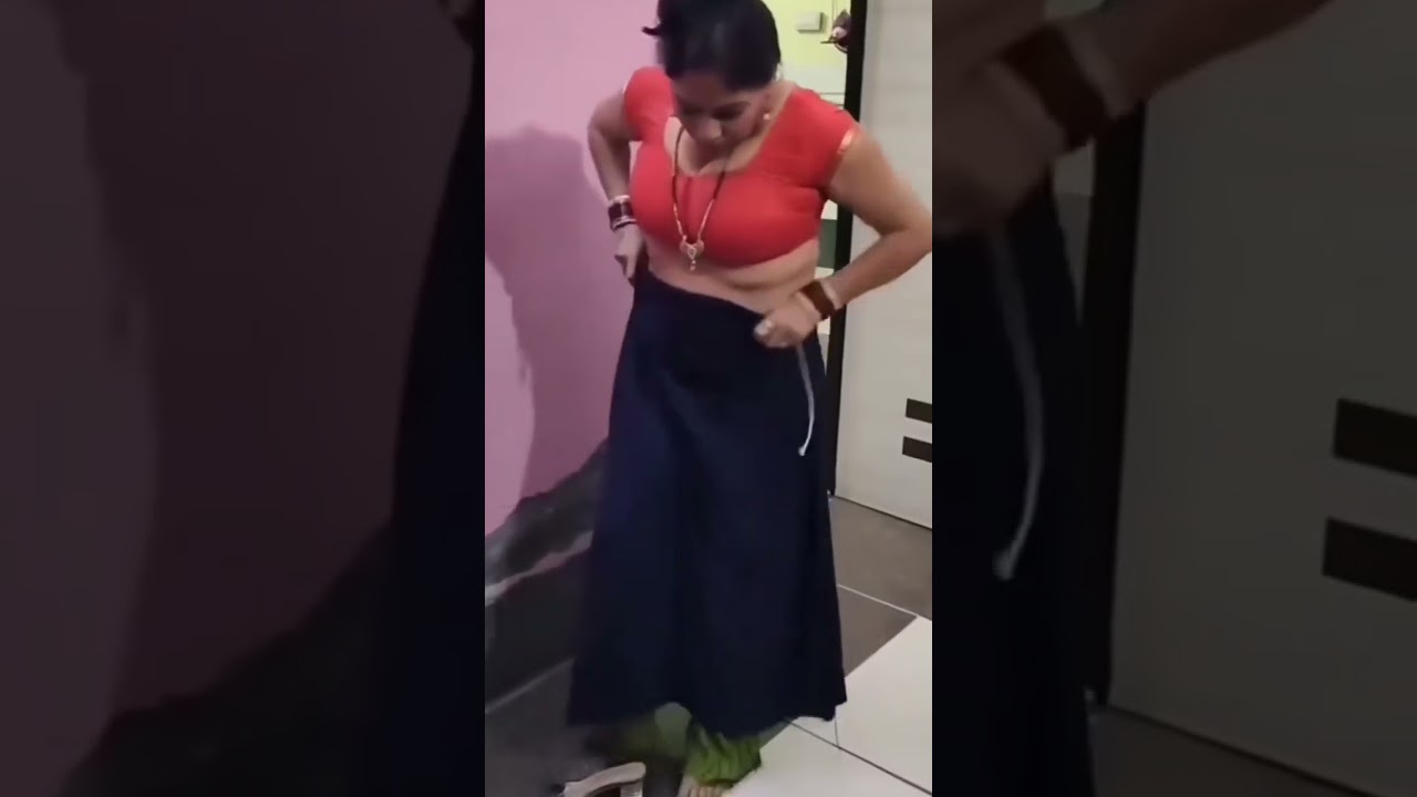 Hot aunty dress change open vlog video Bengali boudi imo tango bigo live video call sexy bhabhi