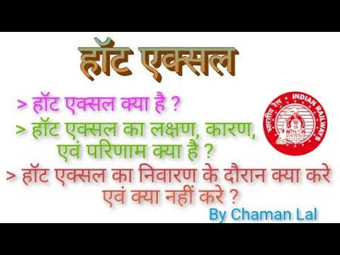 Hot AXLE in Indian Railway | How to Avoid Hot AXLE in Trains( LHB/ ICF /GOODS) | #CHAMANLAL