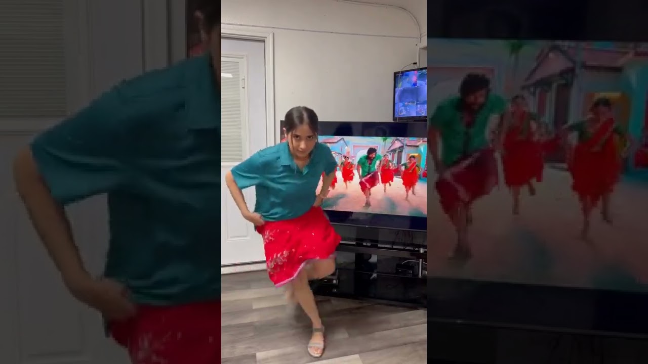 hot girl 🤤 step to pushpa #pushpa #romantic #hot