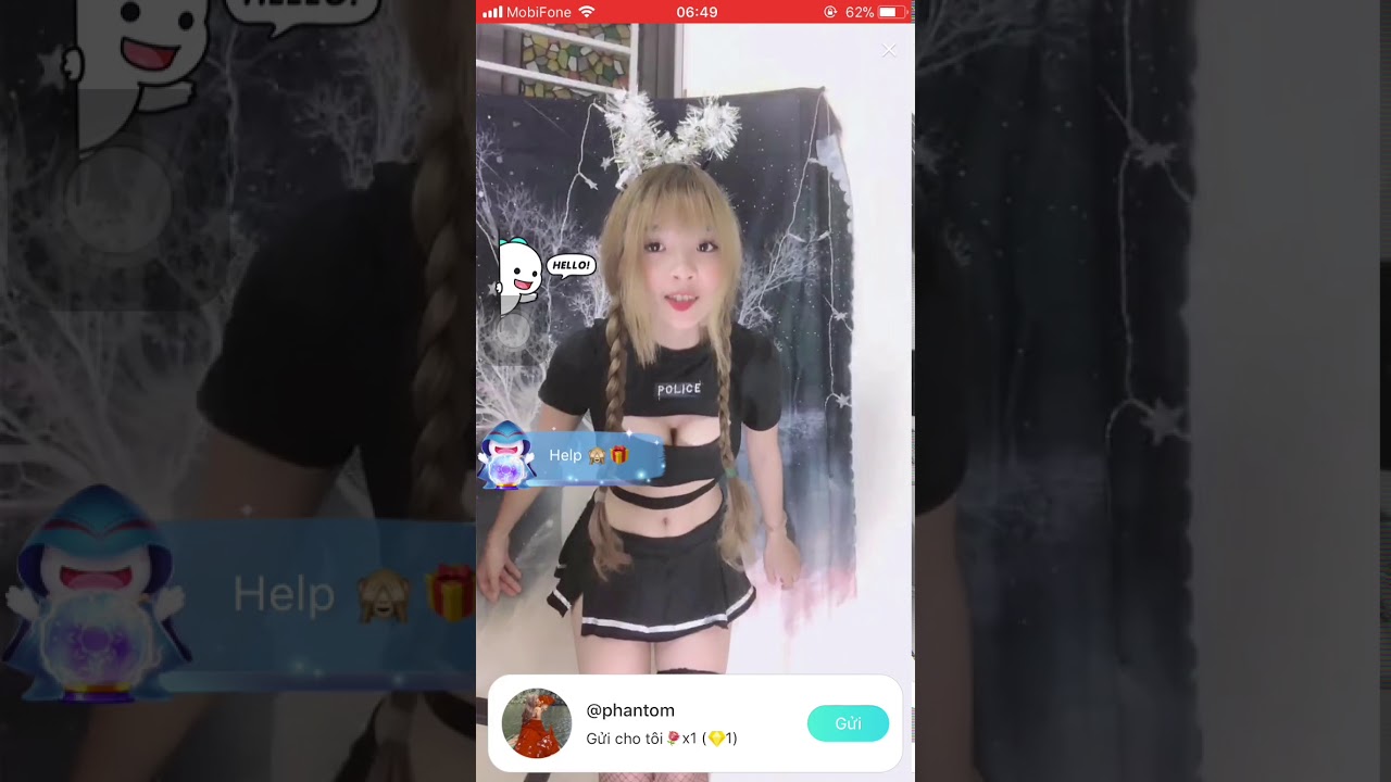 Hot girl live bigo nhảy sexy
