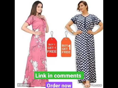Hot selling nighty Combo Order online #india #affordable #womenfashion #nightwear #nighty #cheap #mi