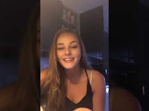 Hot Swedish Blonde Smoking