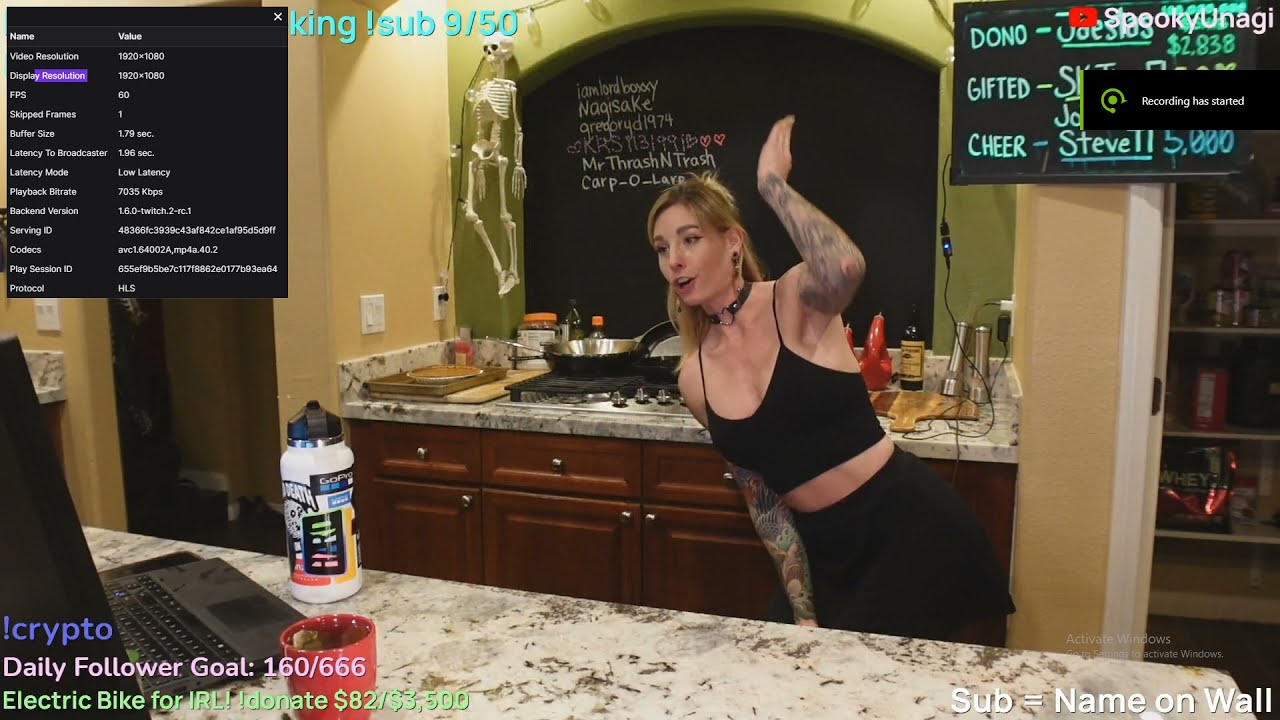 Hot Twitch Streamer SpookyUnagi 4