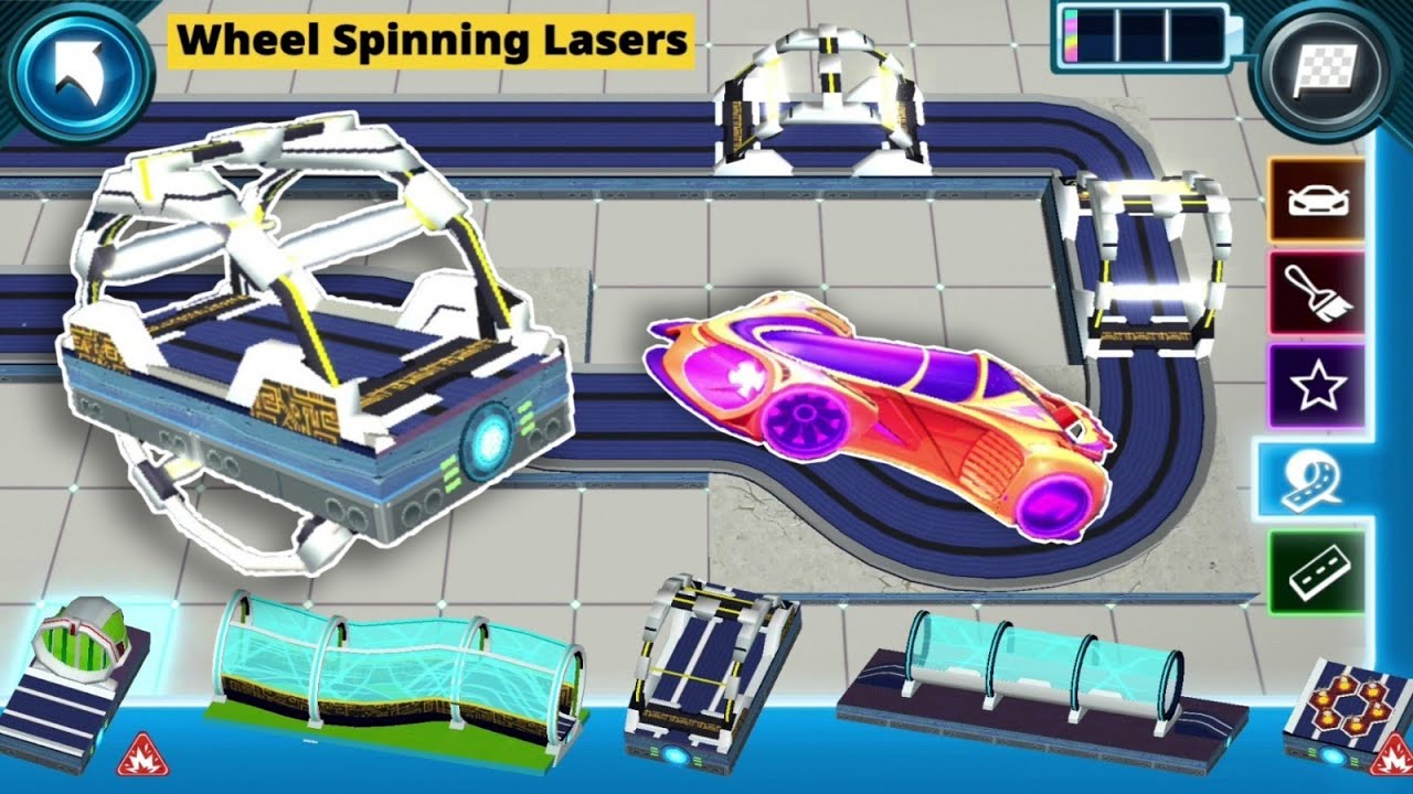Hot Wheels Racecraft - Unlocked New Nova and Wheel Spinning Lasers Track