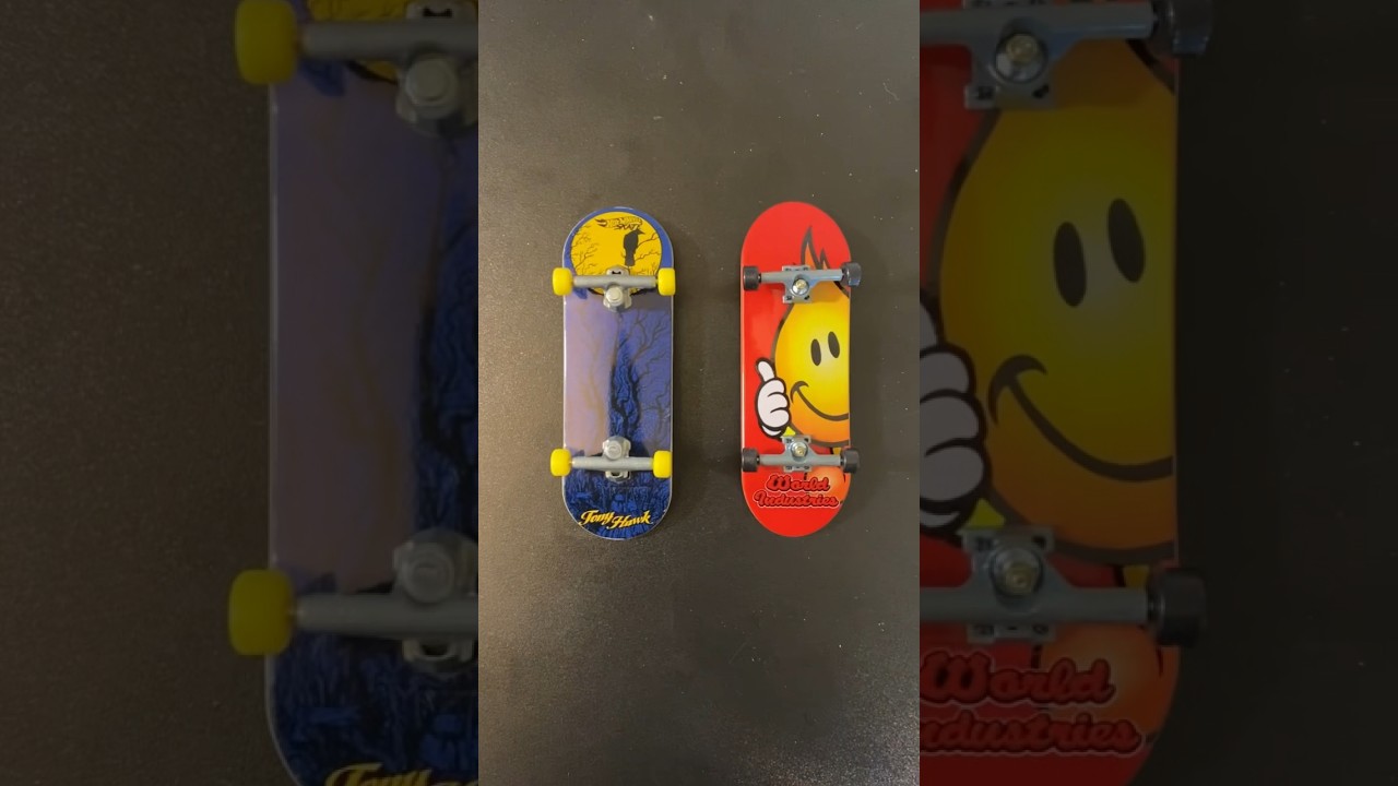 Hot wheels vs tech deck fingerboards #techdeck #hotwheels