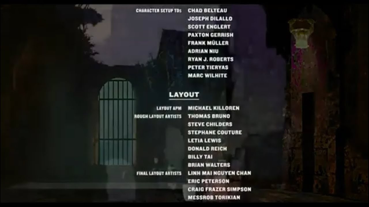Hotel Transylvania (2012) end credits