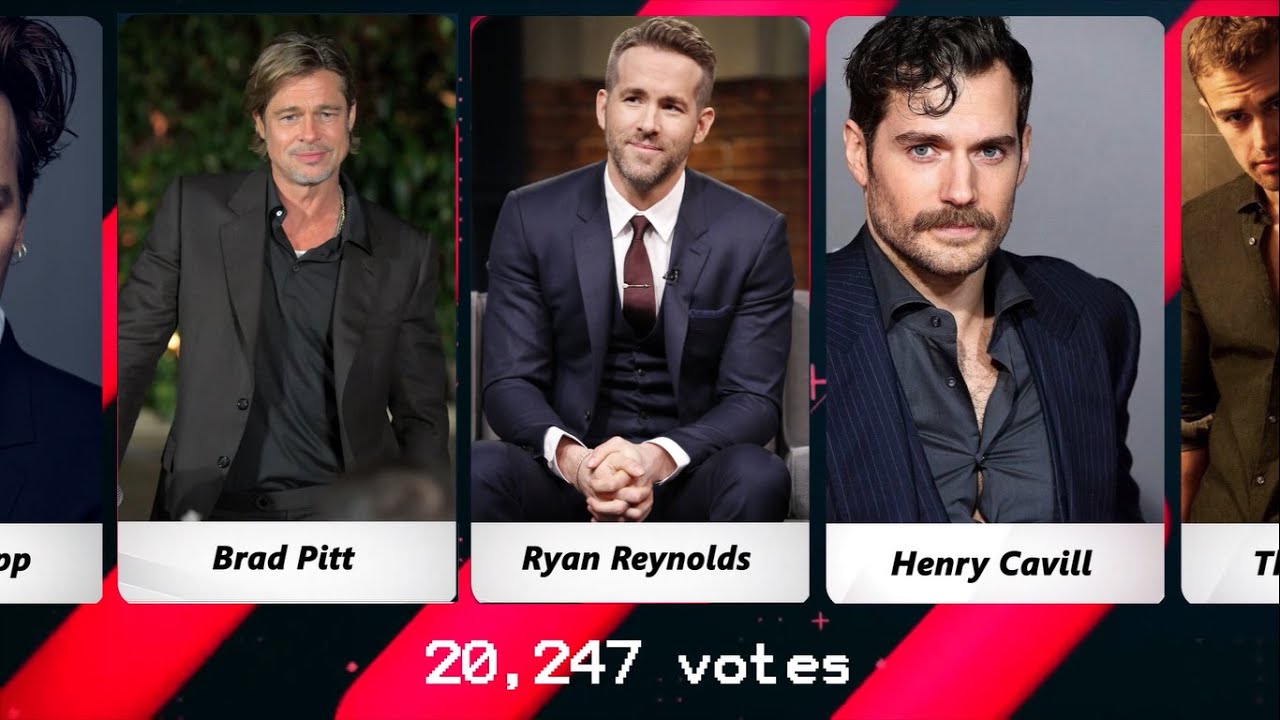 Hottest Male Celebrities of All Time! (by voting)