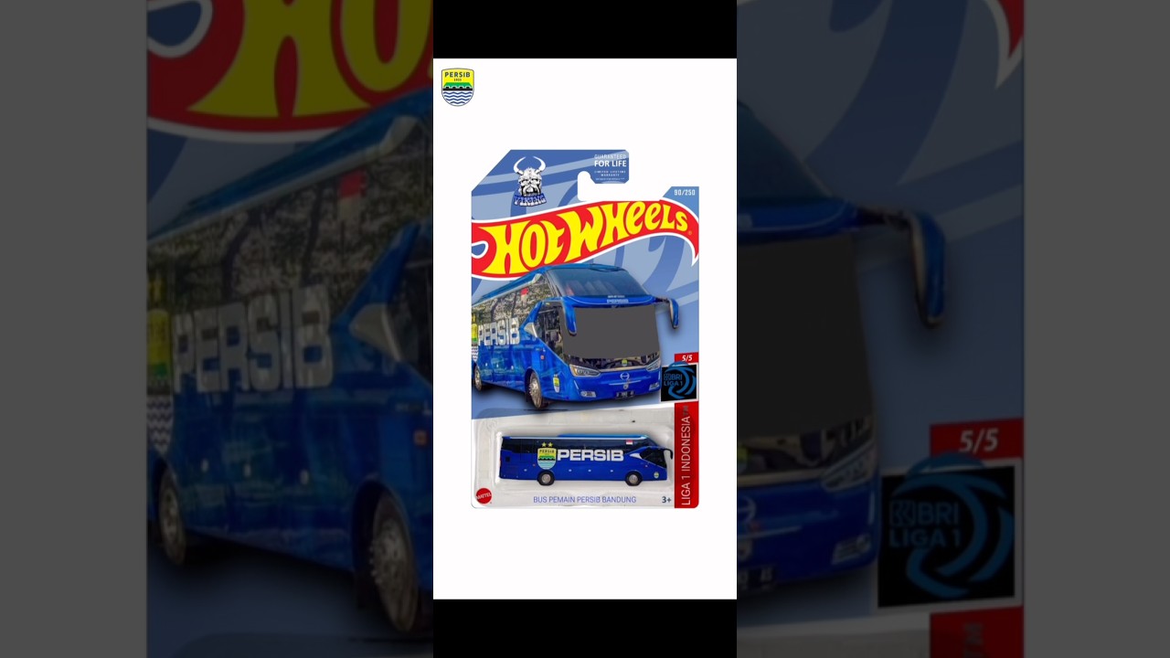 HOTWHEELS BUS PERSIB BANDUNG #requested #bussidindonesia #busmania #persib #persibbandung