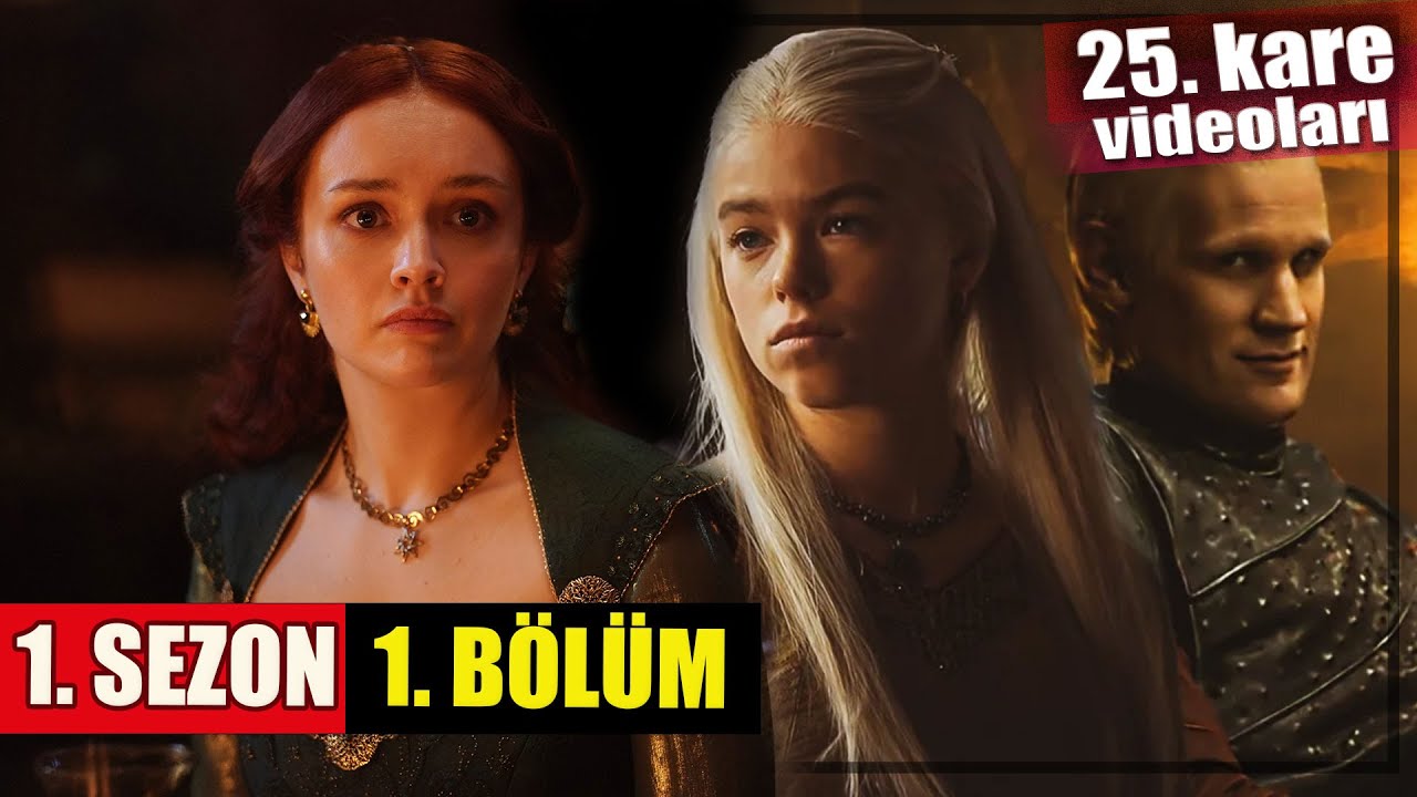 House of the Dragon 1. Sezon 1. Bölüm - Ejderhalar Çağı Başladı