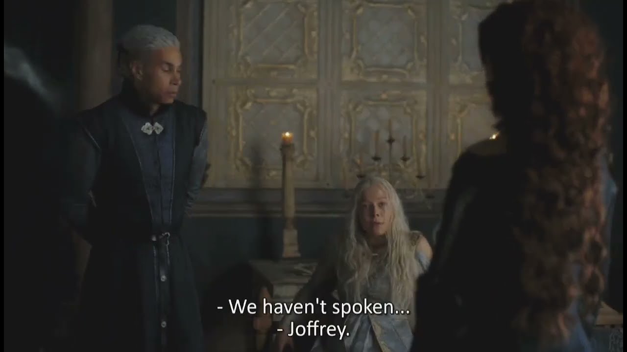 House of the Dragon S01E06 - King Viserys meets Joffrey Velaryon