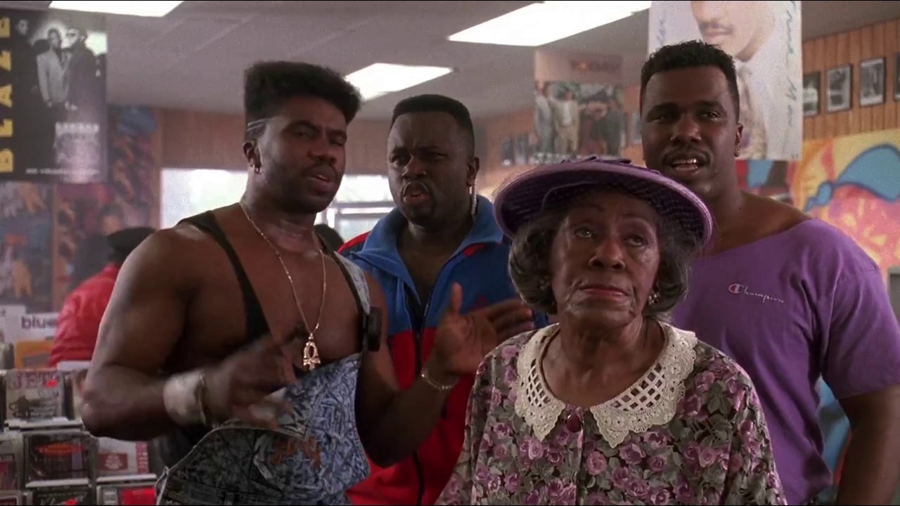 House Party 2 The Pajama Jam (1991) Record Store Rap Scene HD