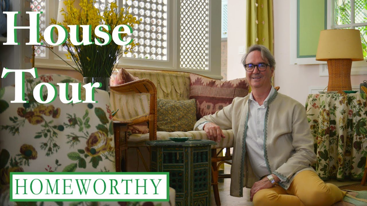 HOUSE TOUR | A Whimsical Moroccan Paradise with Views of the Sea