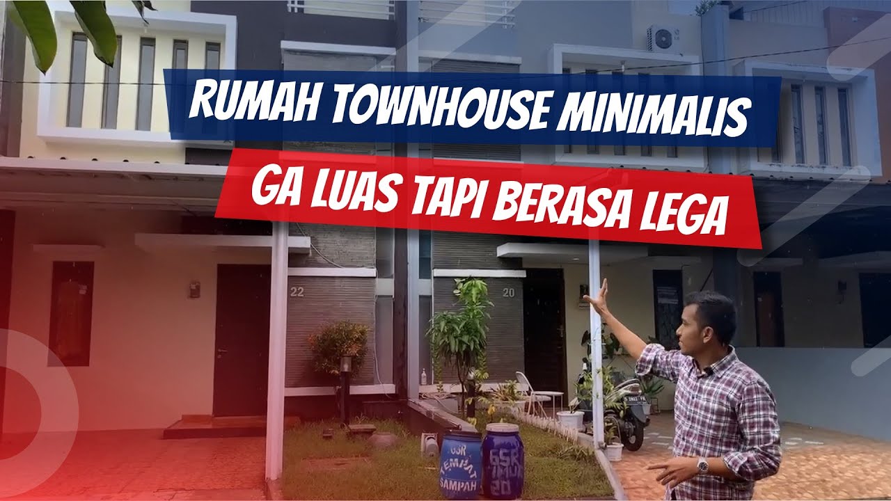 HOUSE TOUR : MINIMALIST TOWNHOUSE HOUSE 75 m2 GA SPACE BUT FEEL RELAXED | EAST BANDUNG #ngrumpitv