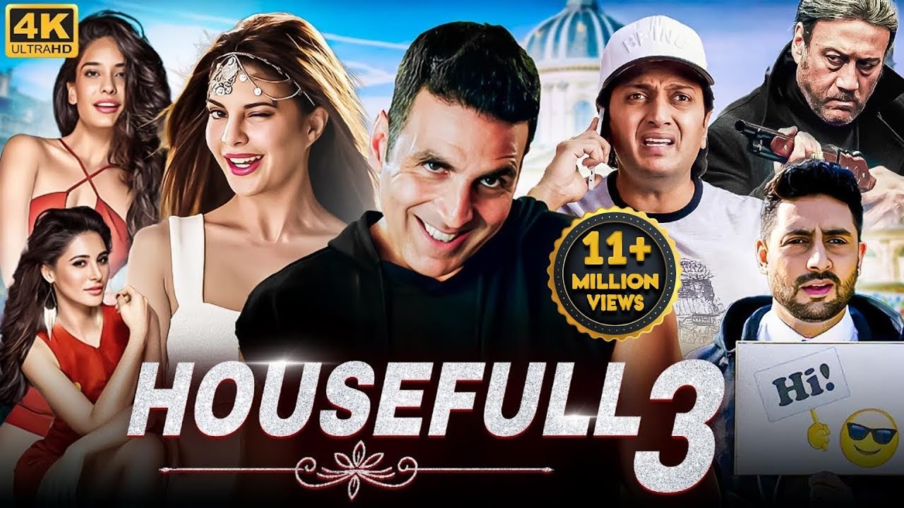 HOUSEFULL 3 Full Movie | Blockbuster Bollywood Comedy Movie | Akshay Kumar, Abhishek, Riteish