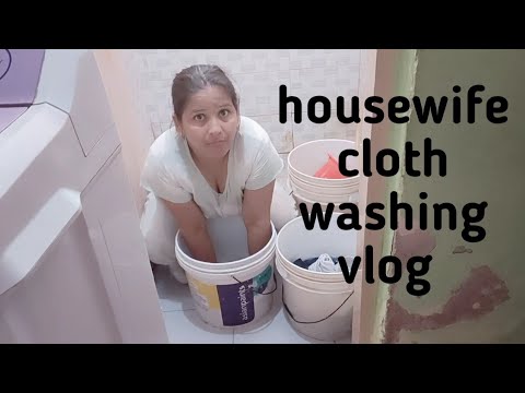 housewife cloth washing vlog/ Indian housewife lifestyle vlog/ Anita studio