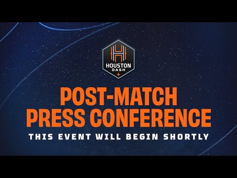 Houston Dash vs San Diego Wave | Post Match Press Conference