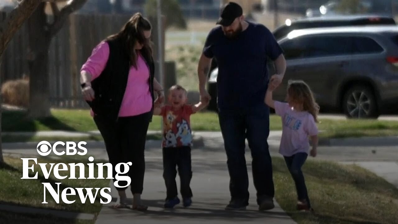 How a toddler's brave walk into the darkness to get help inspired his family
