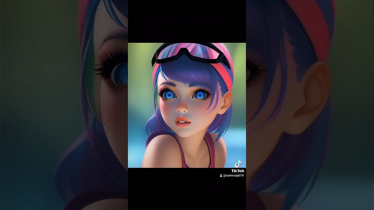 HOW AI SEE MARINETTE | #shorts #viral #miraculous #aimanga #trending #marinette
