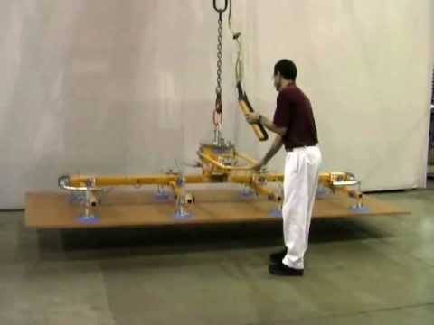 How an ANVER Self Powered Mechanical Vacuum Lifter Works