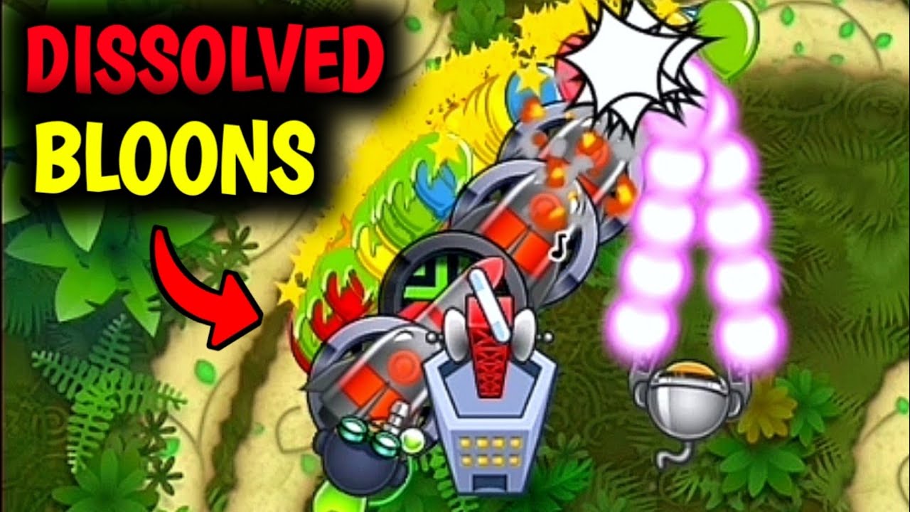 How BLOON DISSOLVER works in Bloons Monkey City... 🐵