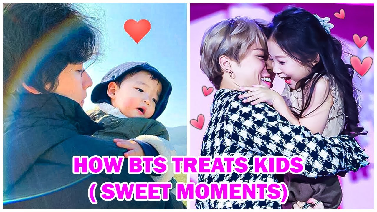 How BTS Treats Kids Sweet Moments