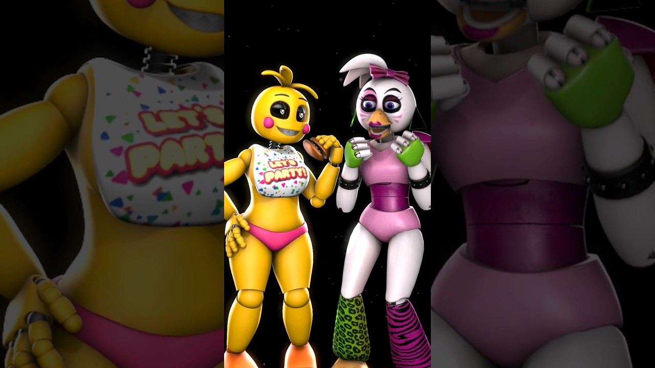 How Chica & Toy Chica Deal With Simps (FNAF Animation)