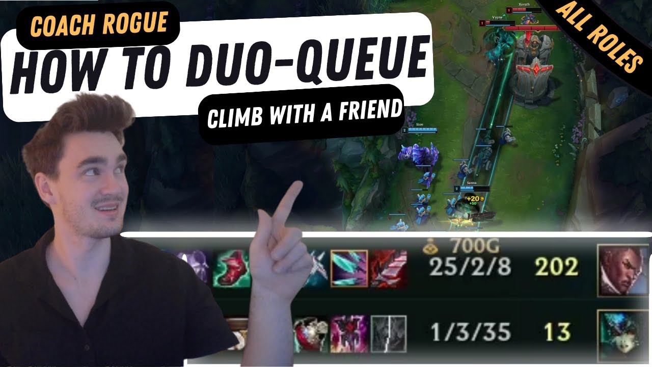 HOW Does Duoing Affect MATCHMAKING? (How to CLIMB using DUO-QUEUE) - Play Like A Pro