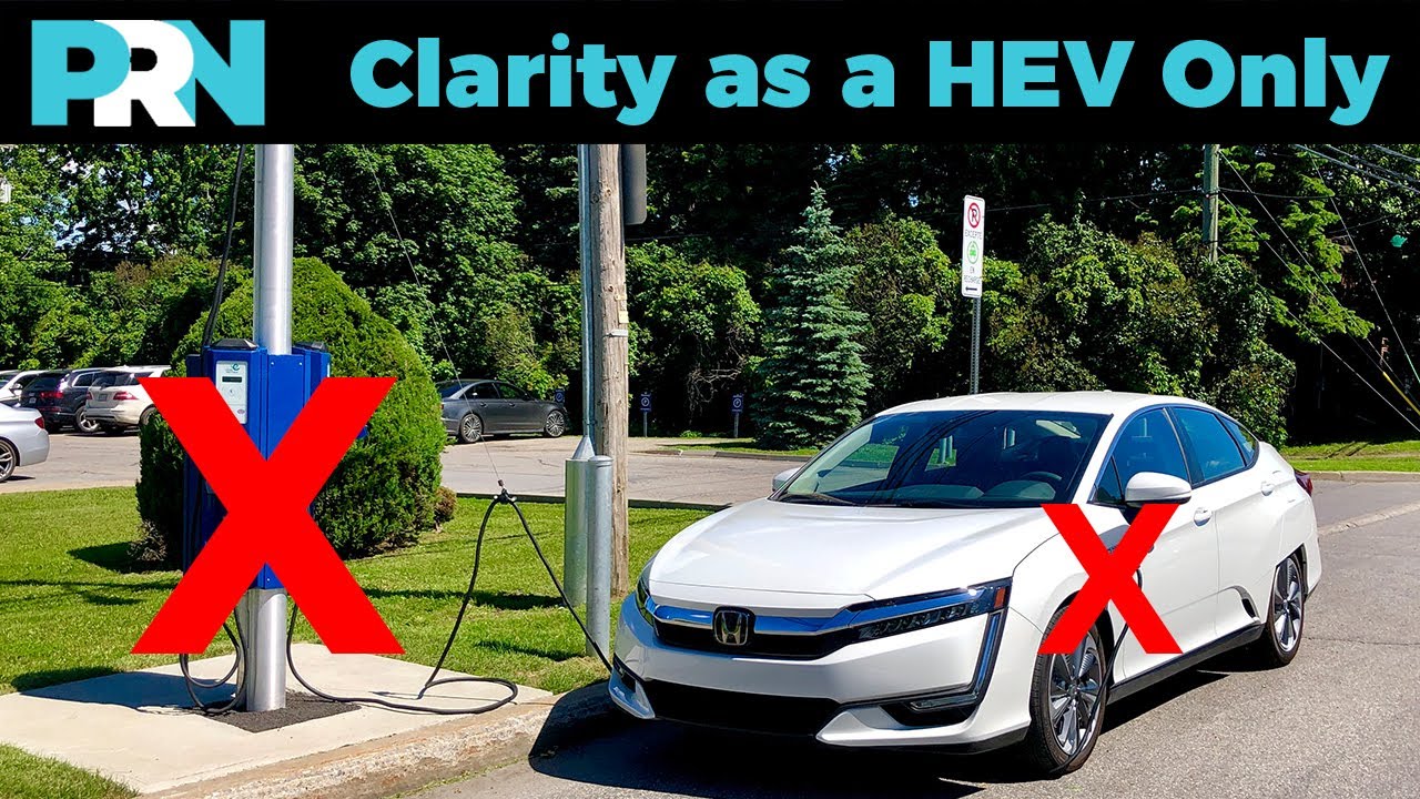 How Efficient is the Honda Clarity PHEV if You Never Plug it in?