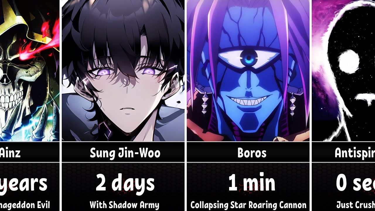 How Fast Anime Characters Could Kill 8 Billion People ?