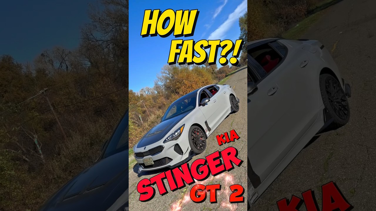 How Fast is the Kia Stinger GT2?!