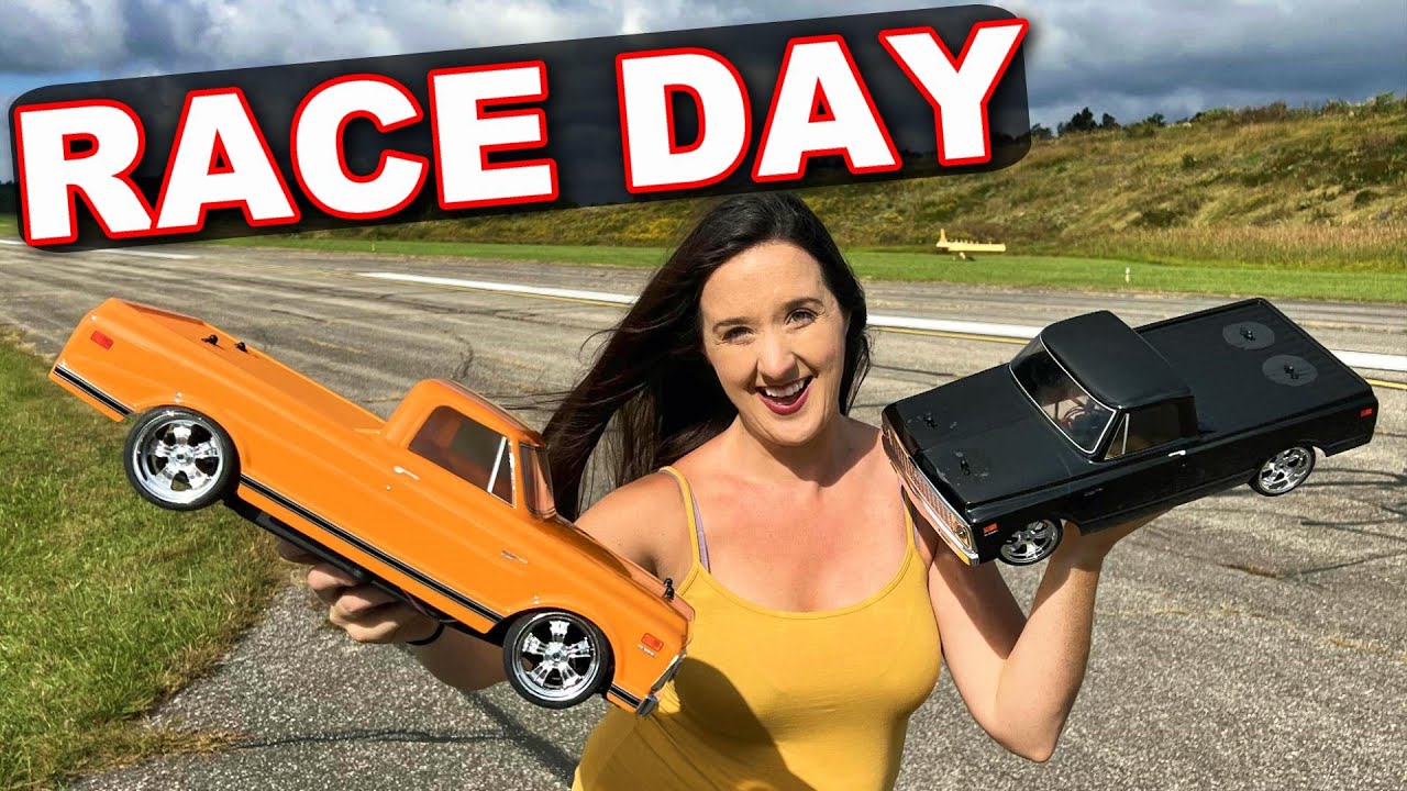 How FAST is the LOSI 1972 Chevy C10 V100 1/10 RC Car?
