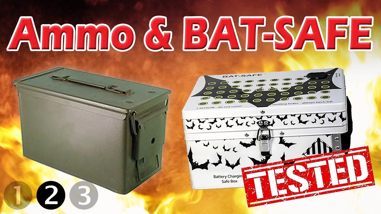 How good are BAT-SAFE and METAL BOXES? LiPo fire true & detailed test (pt. 2/3)