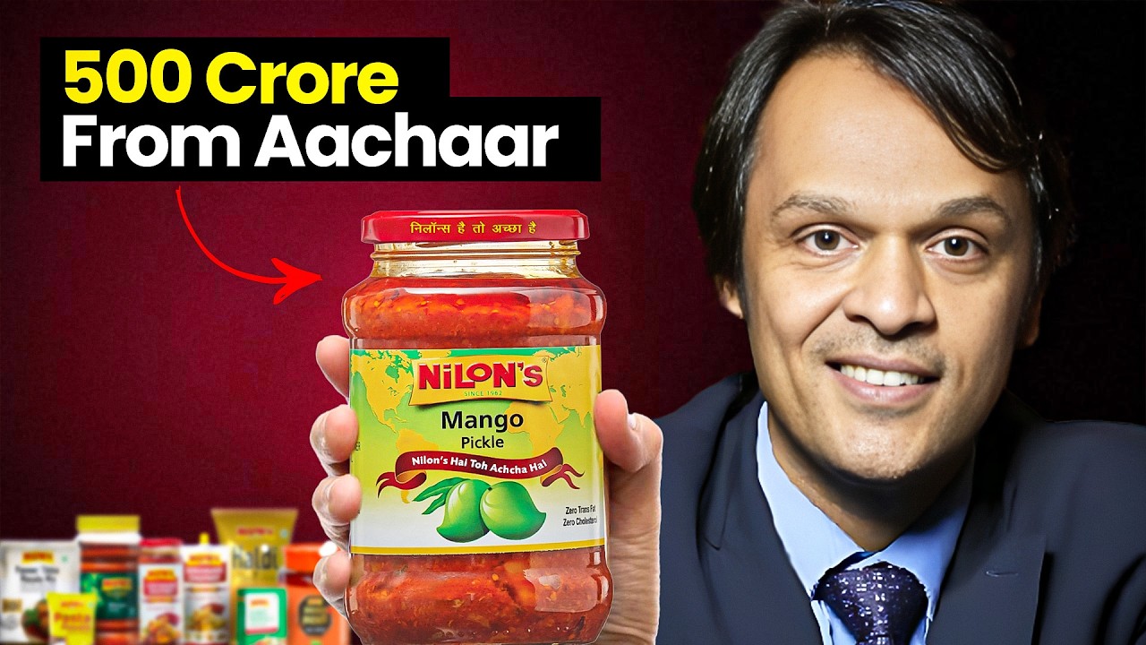 How He Made 500 Crores by Selling Aachaar | Nilon's Dipak Sanghvi
