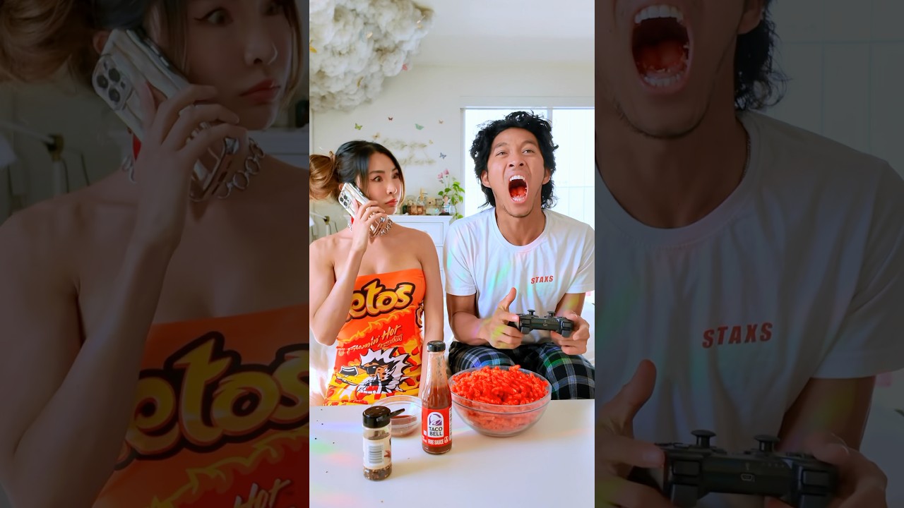 How I Eat SPICY HOT CHEETOS 👅🔥