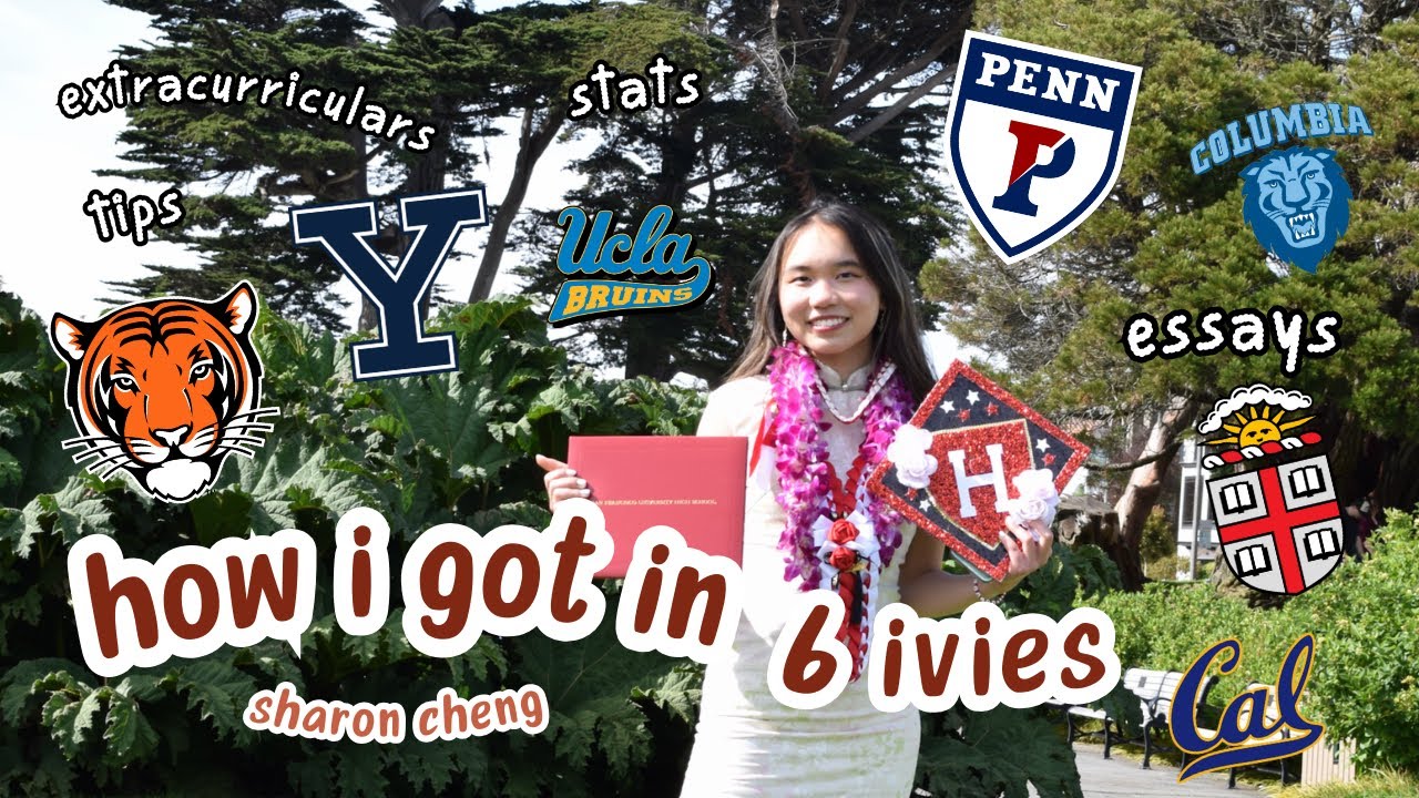 HOW I GOT INTO 6 IVIES! || extracurricular, stats, essays, tips! || sharon @harvard