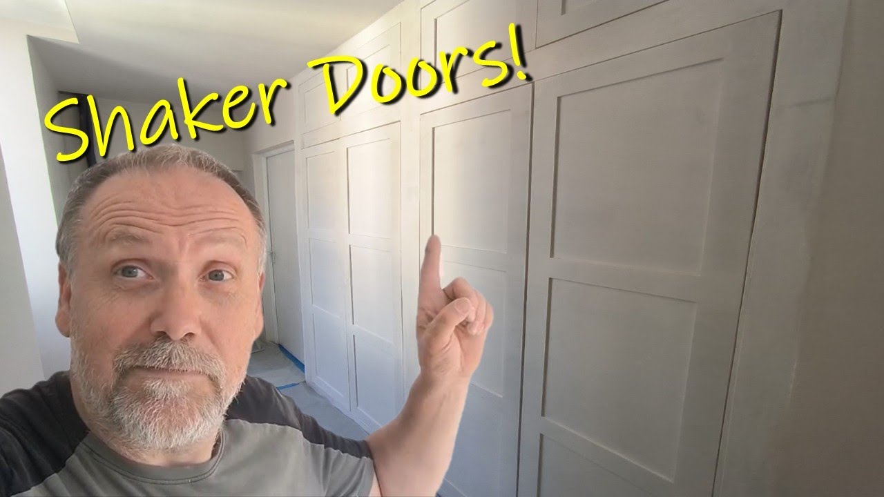 How I Made Simple Shaker Doors That Look Amazing!