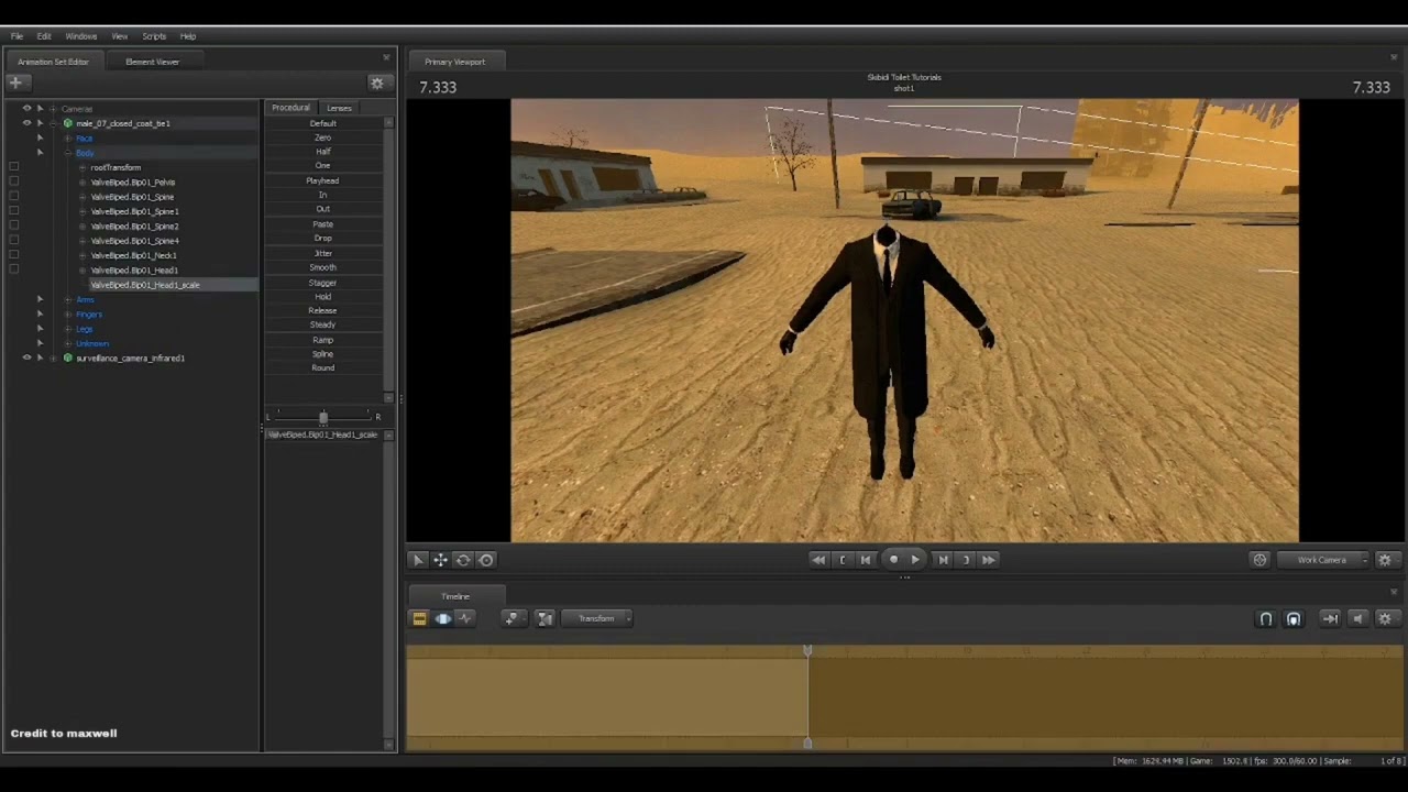 how I make cameraman tutorial in SFM