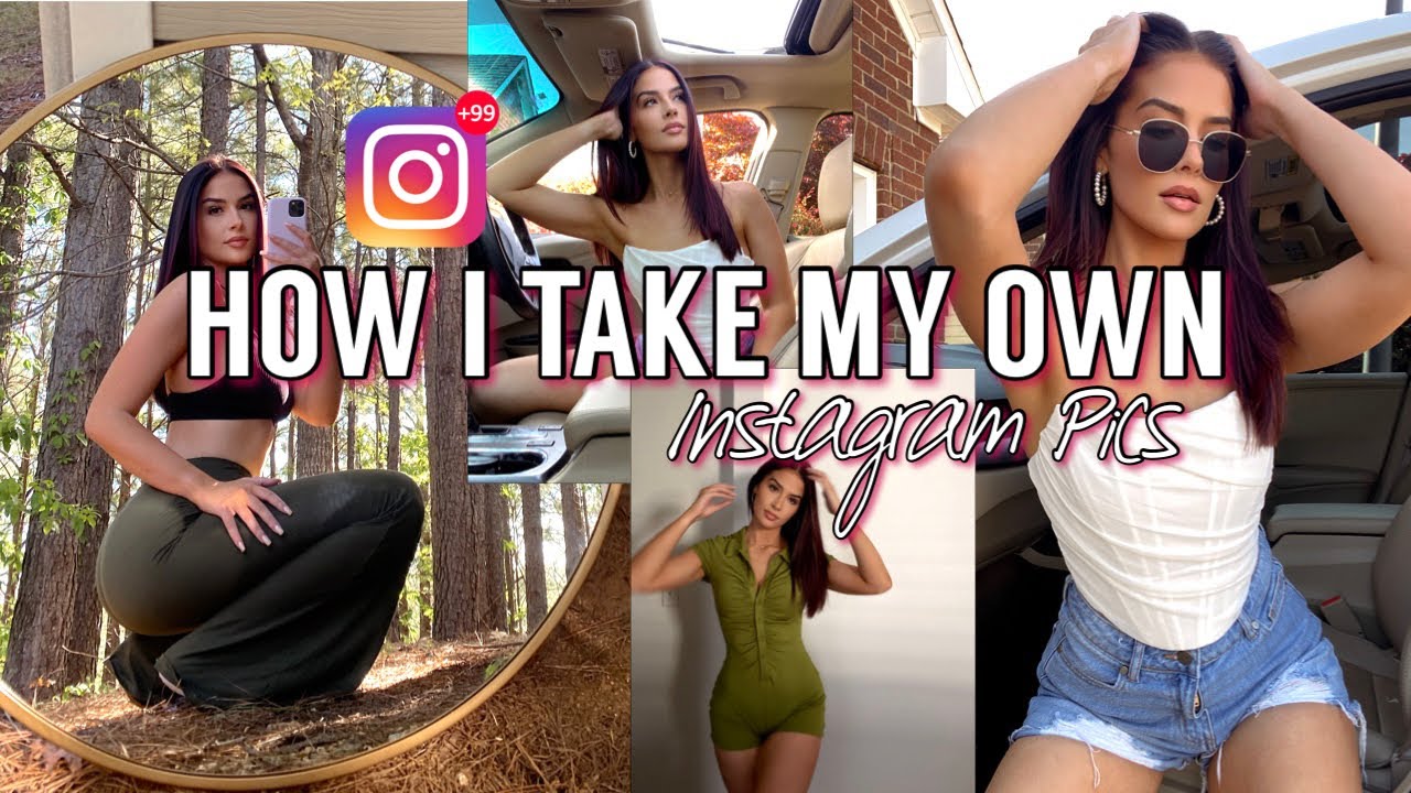 HOW I TAKE MY OWN INSTAGRAM PICTURES! | Tips & Tricks ♡