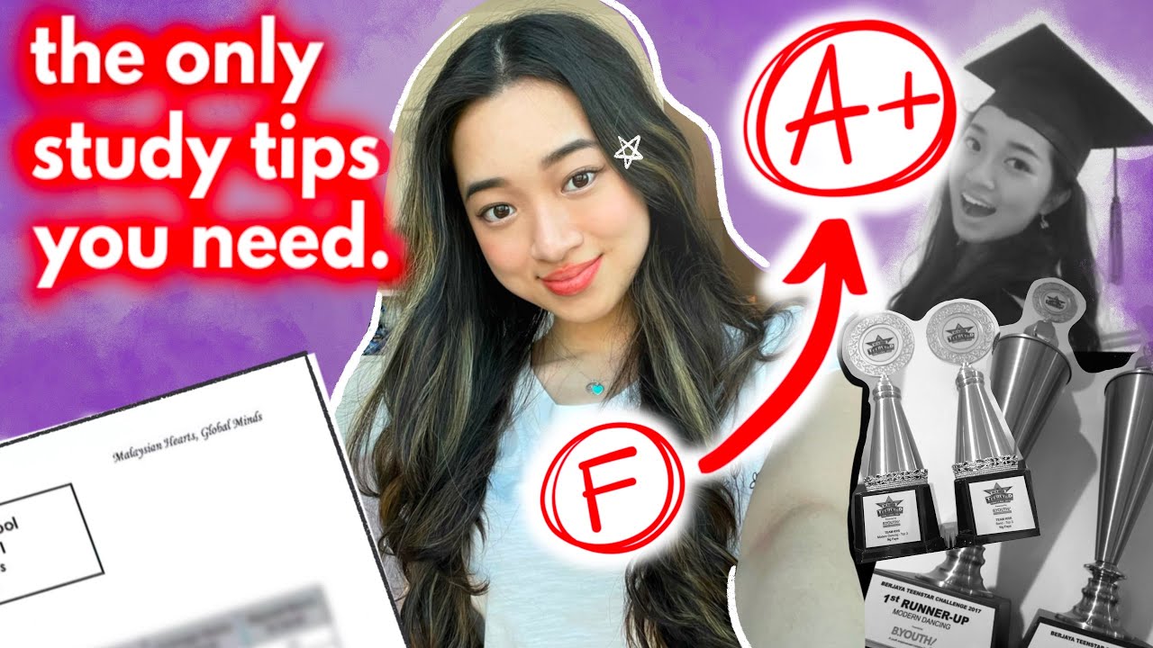 how I went from FAILING to becoming a TOP STUDENT | TOP 10 BEST STUDY TIPS + free printable