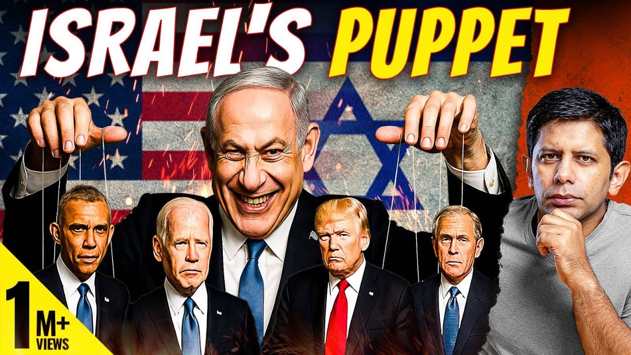 How Israel Came To Control American Politics & Foreign Policy | Akash Banerjee